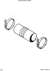 AIR INTAKE HOSE(#0112-)