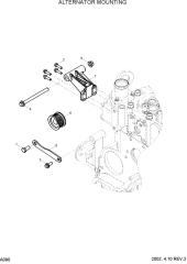ALTERNATOR MOUNTING(#0112-)
