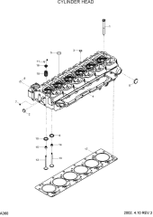 CYLINDER HEAD(#0112-)