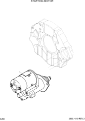 STARTING MOTOR(#0112-)