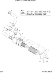 AIR INTAKE SYSTEM(-#0111)