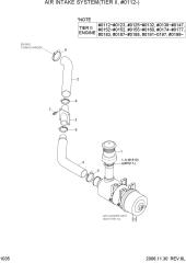 AIR INTAKE SYSTEM(TIER II, #0112-)
