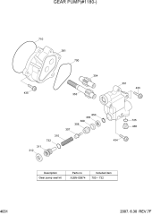 GEAR PUMP(#1180-)