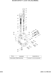 BOOM SAFETY LOCK VALVE(-#0069)