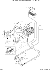 DOUBLE ACTING MAIN PIPING KIT(-#0270)