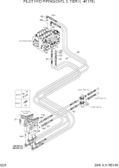 PILOT HYD PIPING(CNTL 3,TIER II,-#1176)