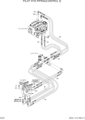 PILOT HYD PIPING(CONTROL 3)