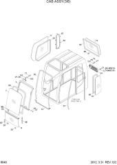 CAB ASSY(3/6)
