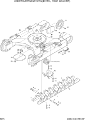 UNDERCARRIAGE MTG(#0185-, HIGH WALKER)