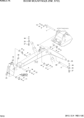 BOOM MOUNTING(6.25M, STD)