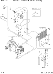 AIRCON & HEATER MOUNTING(AUTO, #1438-)