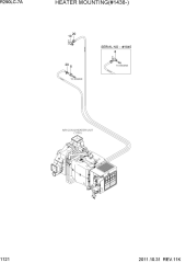HEATER MOUNTING(#1438-)