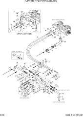 UPPER HYDRAULIC PIPING(BASE)