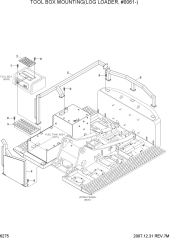 TOOL BOX MOUNTING(LOG LOADER, #0061-)