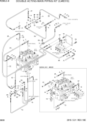 DOUBLE ACTING MAIN PIPING KIT 2(-#0310)