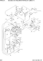DOUBLE ACTING MAIN PIPING KIT 2(#0311-)