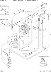 PILOT HYDRAULIC PIPING(BASE 1)