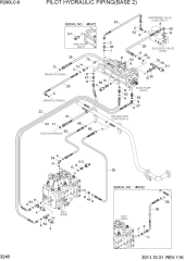PILOT HYDRAULIC PIPING(BASE 2)