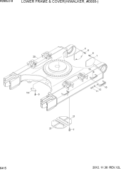 LOWER FRAME & COVER(H/WALKER, #0008-)