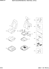 SEAT(SUSPENSION, HEATED, STD)