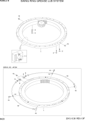 SWING RING GREASE LUB SYSTEM