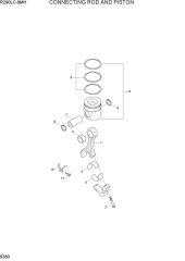 CONNECTING ROD AND PISTON