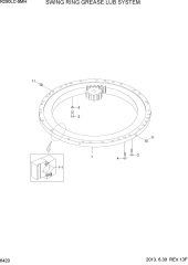 SWING RING GREASE LUB SYSTEM