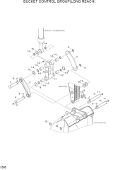 BUCKET CONTROL GROUP(LONG REACH)