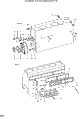ENGINE ATTACHING PARTS