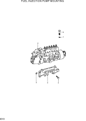 FUEL INJECTION PUMP MOUNTING