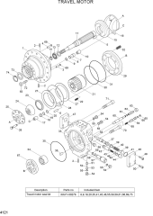 TRAVEL MOTOR