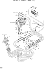 PILOT HYD PIPING(CONTROL 1)