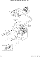 SINGLE ACTING MAIN PIPING KIT