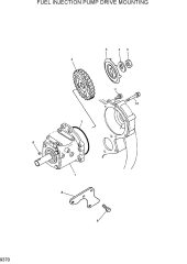 FUEL INJECTION PUMP DRIVE MOUNTING