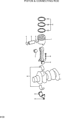 PISTON & CONNECTING ROD