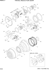 TRAVEL REDUCTION GEAR