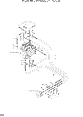 PILOT HYD PIPING(CONTROL 2)