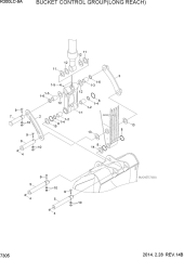 BUCKET CONTROL GROUP(LONG REACH)