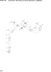 EXHAUST RECIRCULATION WATER PLUMBING