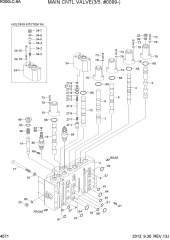 MAIN CONTROL VALVE(3/5, #0099-)