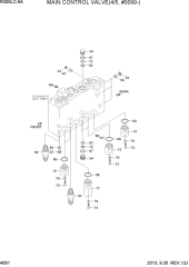 MAIN CONTROL VALVE(4/5, #0099-)