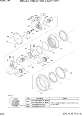 TRAVEL REDUCTION GEAR(TYPE 1)