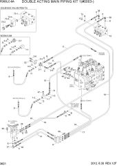 DOUBLE ACTING MAIN PIPING KIT 1(#0003-)