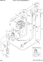 PILOT HYD PIPING(BASE 1)