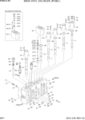 MAIN CONTROL VALVE(3/5, #1082-)