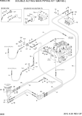 DOUBLE ACTING MAIN PIPING KIT 1(#0190-)