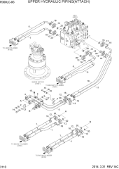 UPPER HYDRAULIC PIPING(ATTACH)