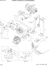 UPPER HYDRAULIC PIPING(BASE)