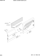 SIDE COVER ASSY(LH)