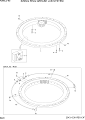 SWING RING GREASE LUB SYSTEM